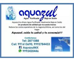 Agua purificada Aquazul