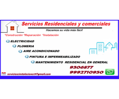 Servicios Residenciales y Comerciales